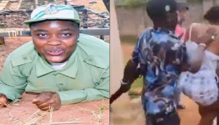 Female Anambra corps member