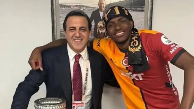 President Abdullah Kavukçu and osimhen