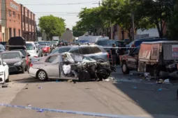 Queens crash