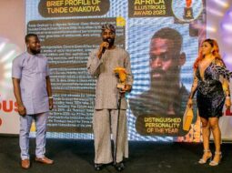 Tunde Onakoya with Africa Illustrious Awards
