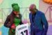 Benue governor, Hyacinth Alia honours Super Falcons' player Francesca Ordega over the team's victory in the 2025 WAFCON in Morroco