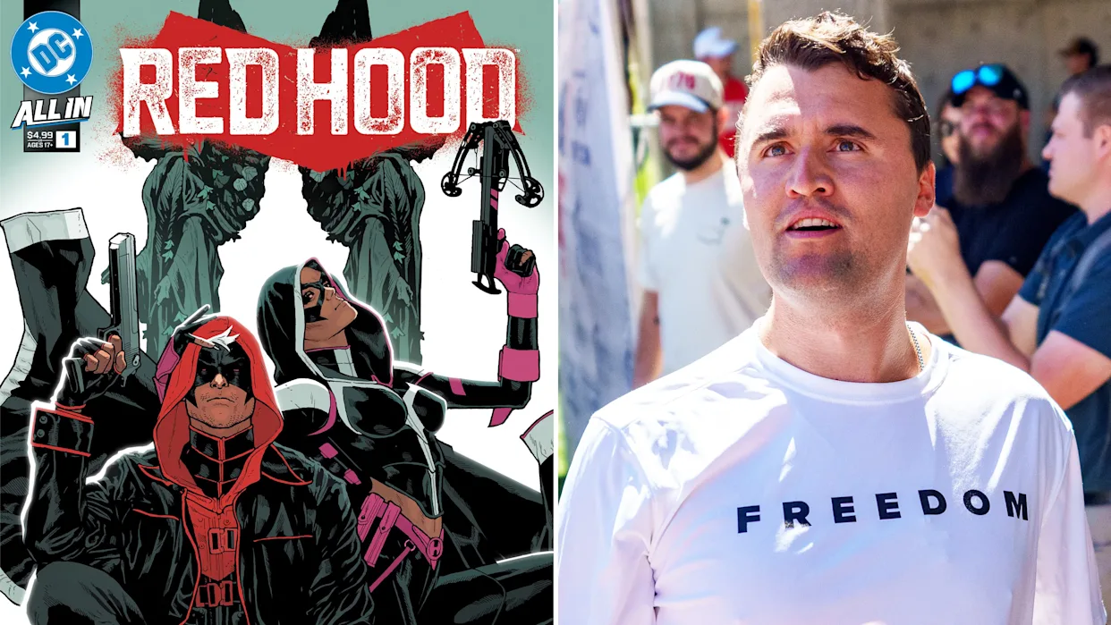 DC cancels comic book series following writer's comment on Charlie Kirk's death