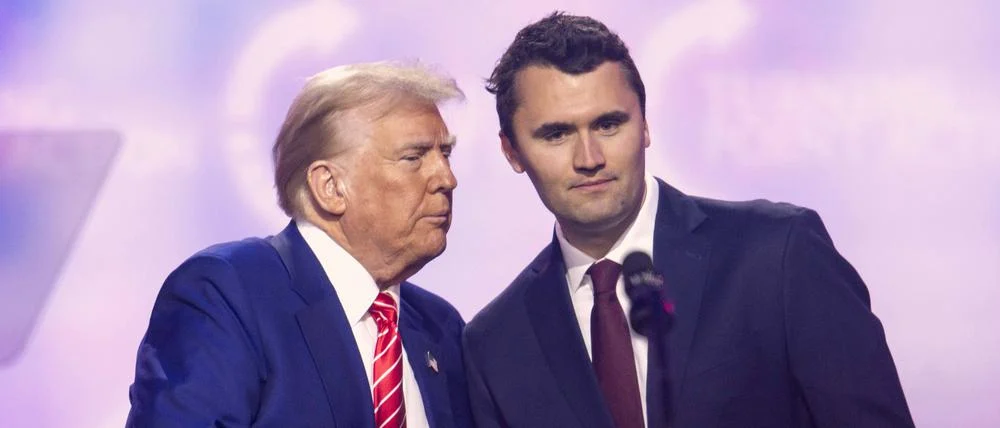 Trump and Charlie Kirk