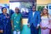 L–R: Lady (Dr.) Ada Chukwudozie, Board Chairman, Keystone Bank; Prof. Charles Chukwuma Soludo, Executive Governor of Anambra State; Mr. Hassan Imam, Managing Director & Chief Executive Officer, Keystone Bank Limited, and Prof. Ngozi Chuma Udeh, Commissioner for Education, Anambra State, during the official commissioning and handover ceremony of a fully renovated and equipped block of classrooms, administrative building, school hall, classroom furniture, and science laboratory donated by Keystone Bank to St. Jude Secondary School, Ihiala, Anambra State. PHOTO: Keystone Bank