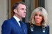 Emmanuel Macron and wife