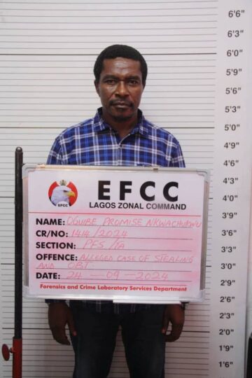 EFCC arraigns accountant in Lagos