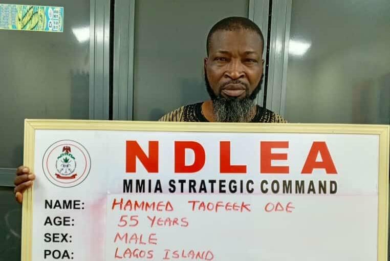 NDLEA smashes cocaine cartels behind 6 UK-bound shipments, arrests Alhaji Hammed Ode