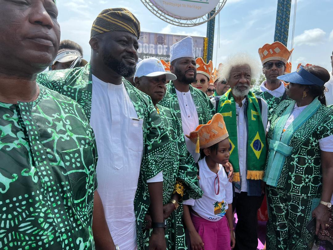 Soyinka, Abike Dabiri-Erewa and others at the event