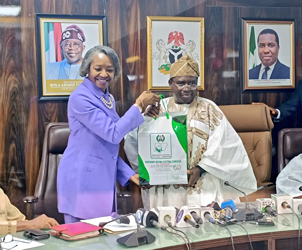 Prof. Joash Amupitan takes over as Chairman of INEC, vows to uphold integrity, transparency and discipline in management of electoral process