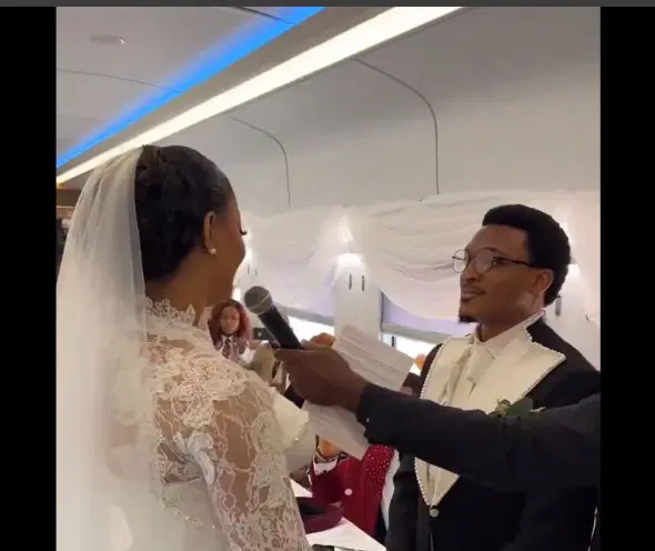 Shawn Faqua makes history with Nigeria’s first-ever train wedding