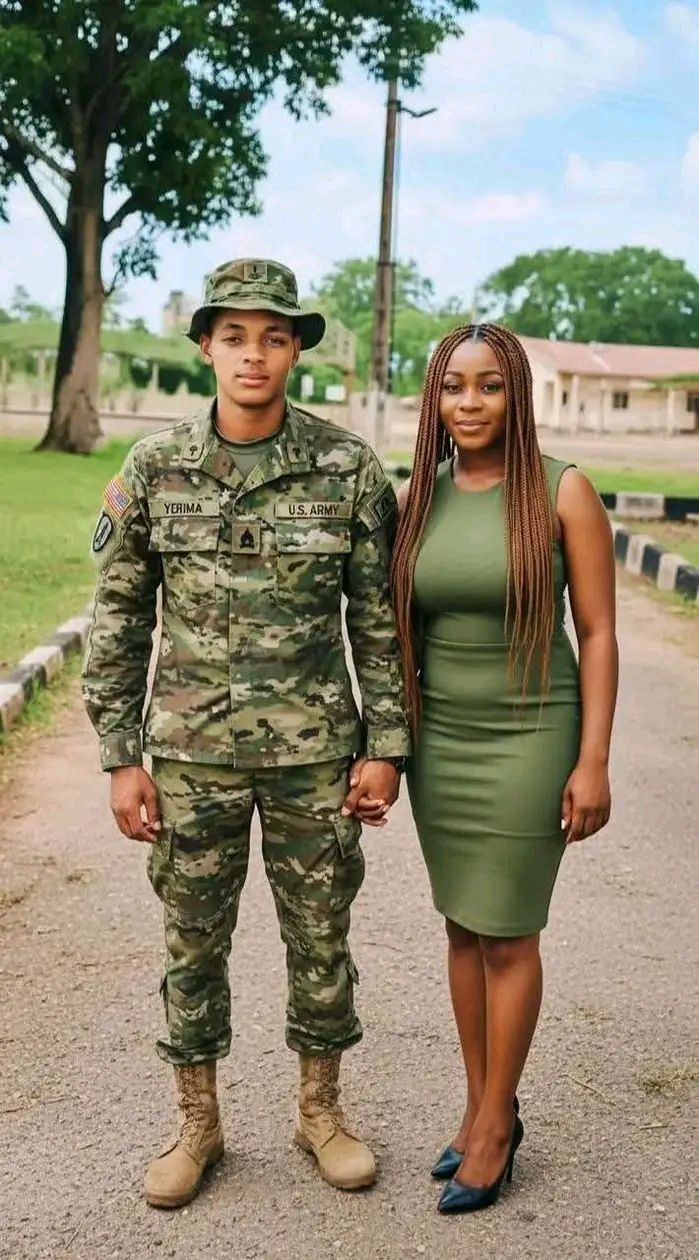 Many Nigerian ladies are currently crushing on Lt. AM Yerima not just for his courage and bravery, but also for his striking handsomeness. 