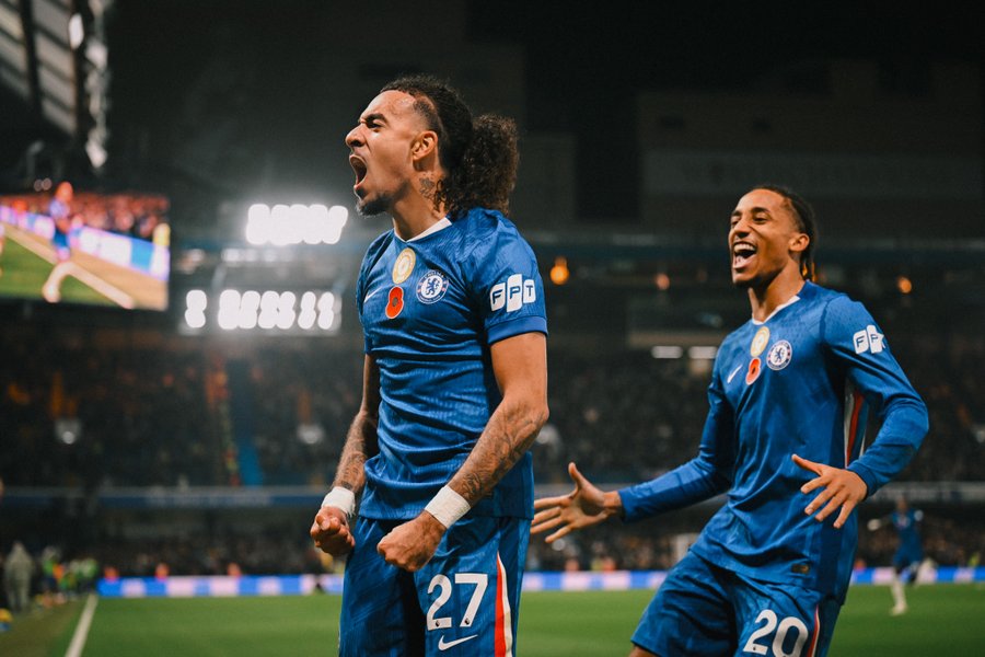 Ruthless Chelsea thrash Wolves to move second in Premier League P M News