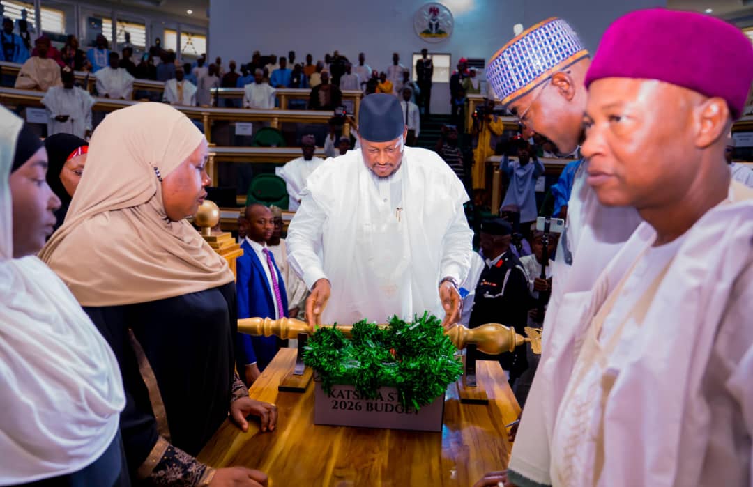 Katsina Governor, Dikko Umaru Radda, presents 2026 Appropriation Bill of ₦897.9 billion to the State House of Assembly