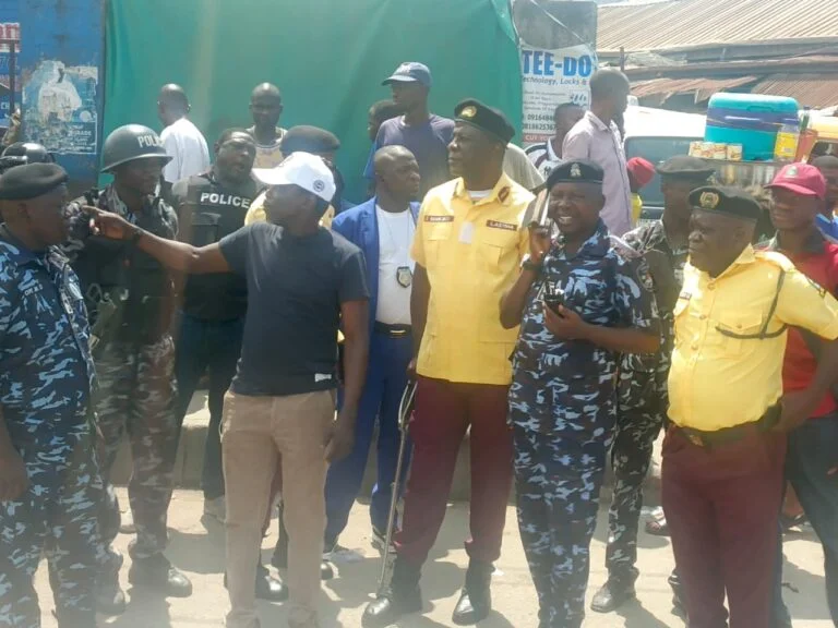 LASTMA says it has impounded 155 vehicles during clampdown by its operatives on illegal roadside activities across Lagos Island.