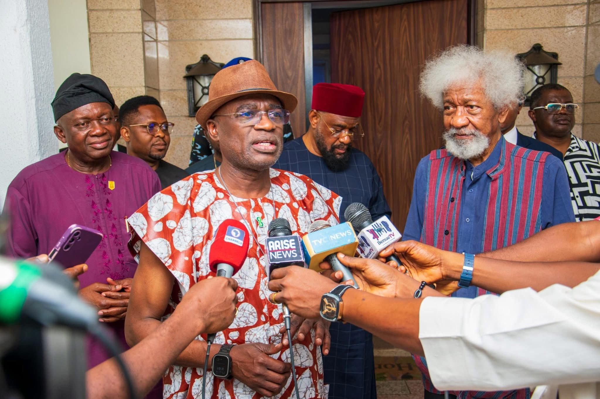 Gov Alia reiterates that Benue State was repeatedly attacked, violated, and its people driven from their ancestral homes IDP camps