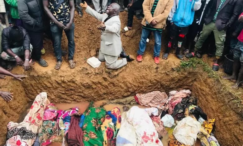 FACT-CHECK: Viral photo of clergyman praying by graveside misrepresented as 2025 'Christian genocide'