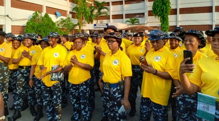 Lagos Police female officers