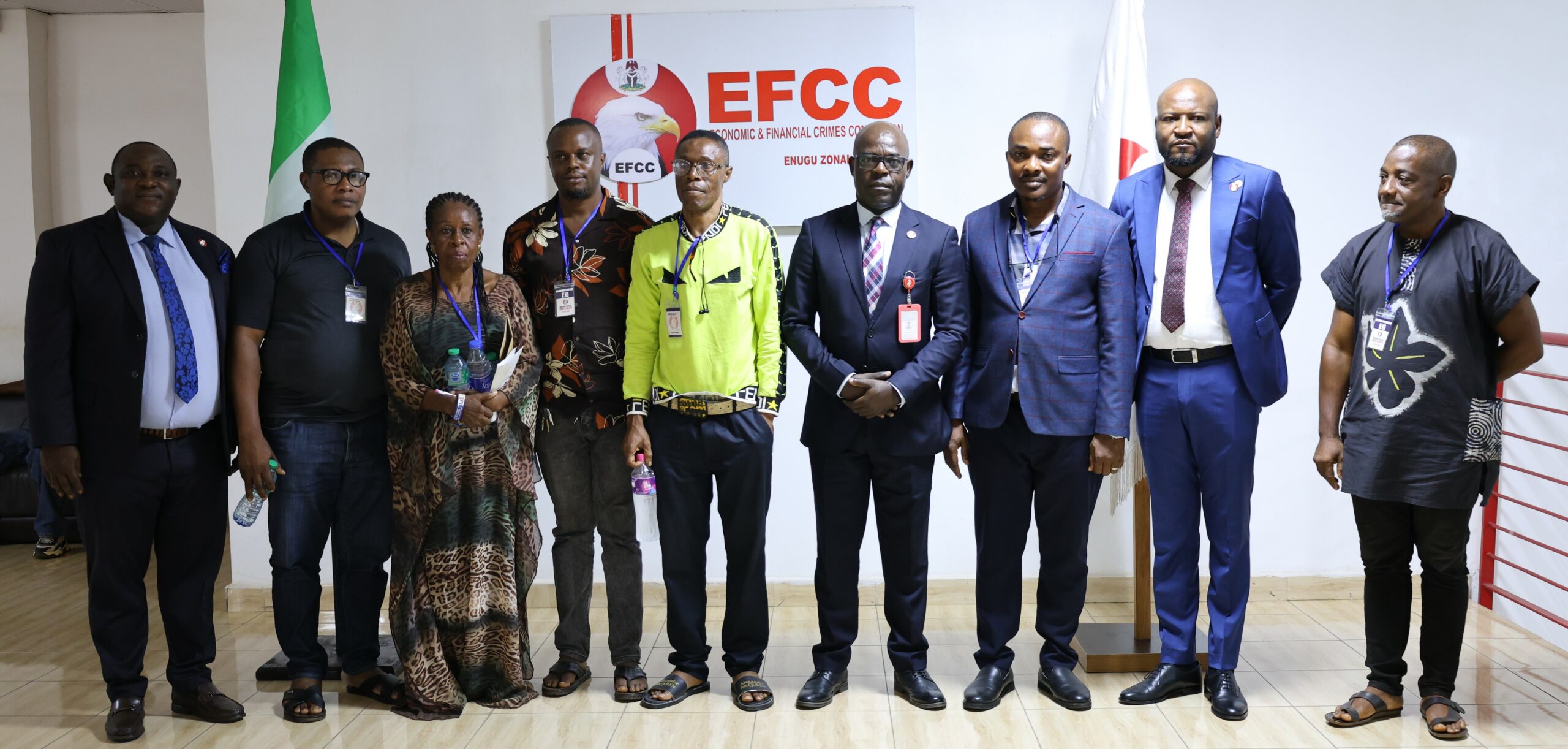 Also commending EFCC, Ikechukwu Ogbunubi who received N10 million, lauded the Commission for its dogged efforts in recovering his whole money.