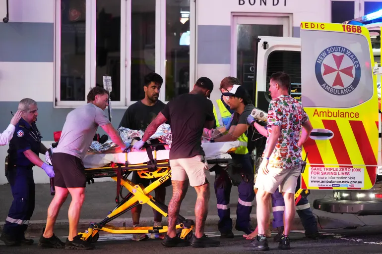 Police in Australia said two alleged gunmen who killed 15 people at a Jewish celebration at Sydney’s Bondi Beach were a father and son
