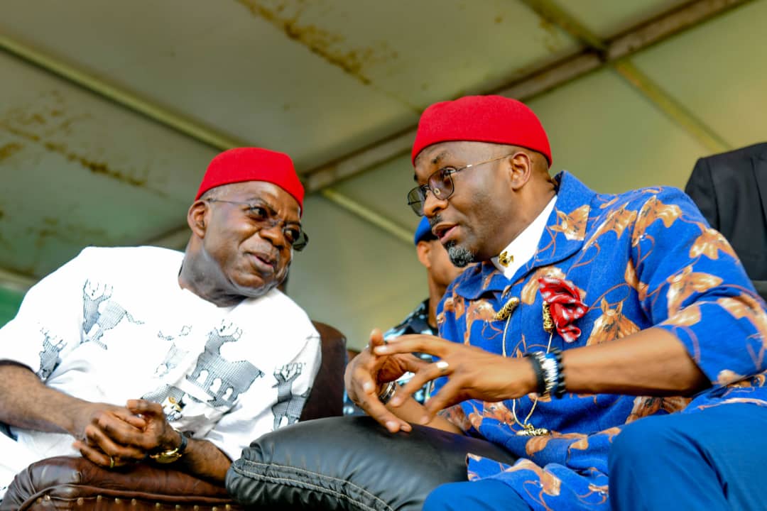Deputy Speaker Benjamin Kalu assures Abia governor Alex Otti of his full support if he assented to his call to abandon Labour Party for APC.