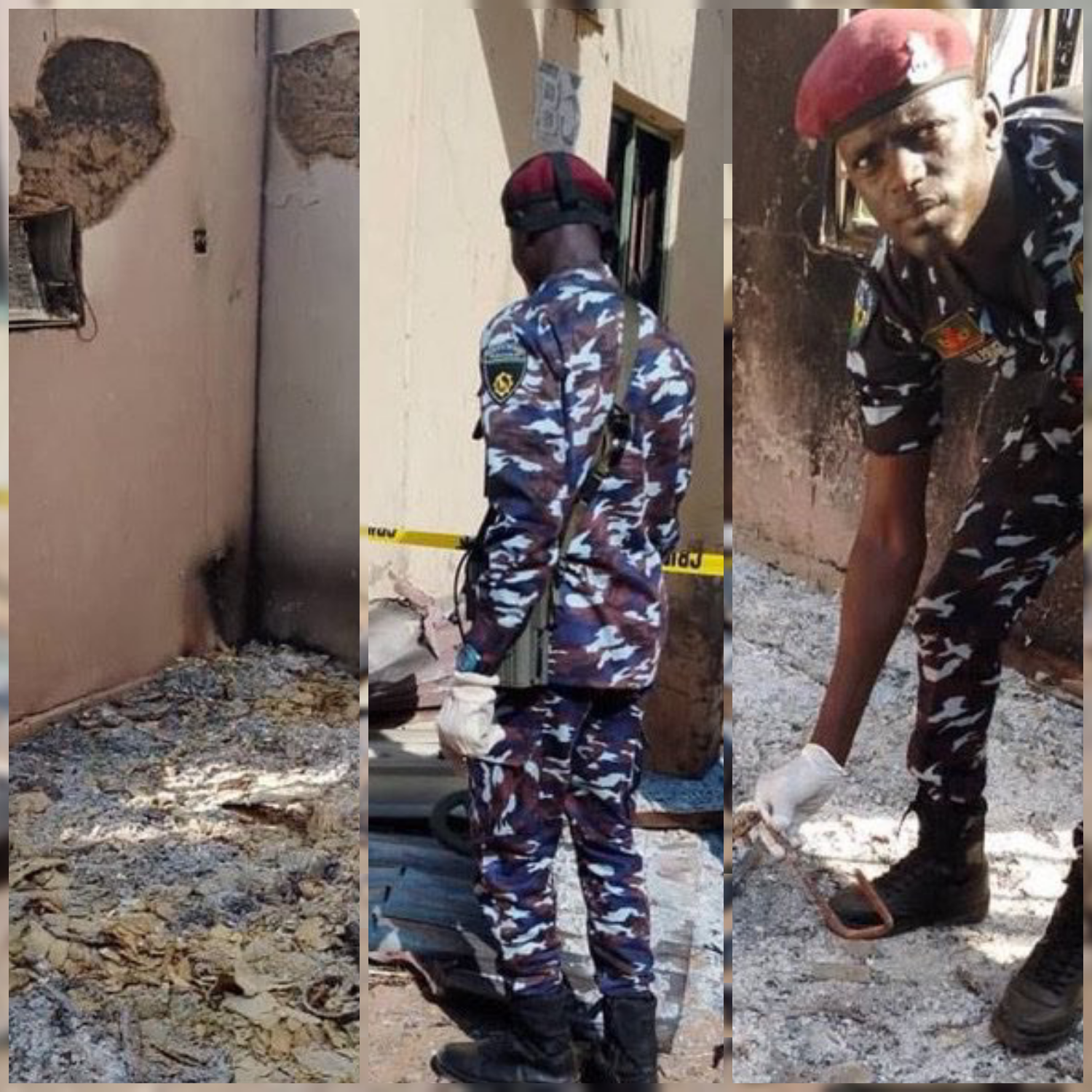 Police, Kebbi State Govt dismissed rumours that the morning explosion at Bagudo General Hospital was as result of bomb or helicopter attack