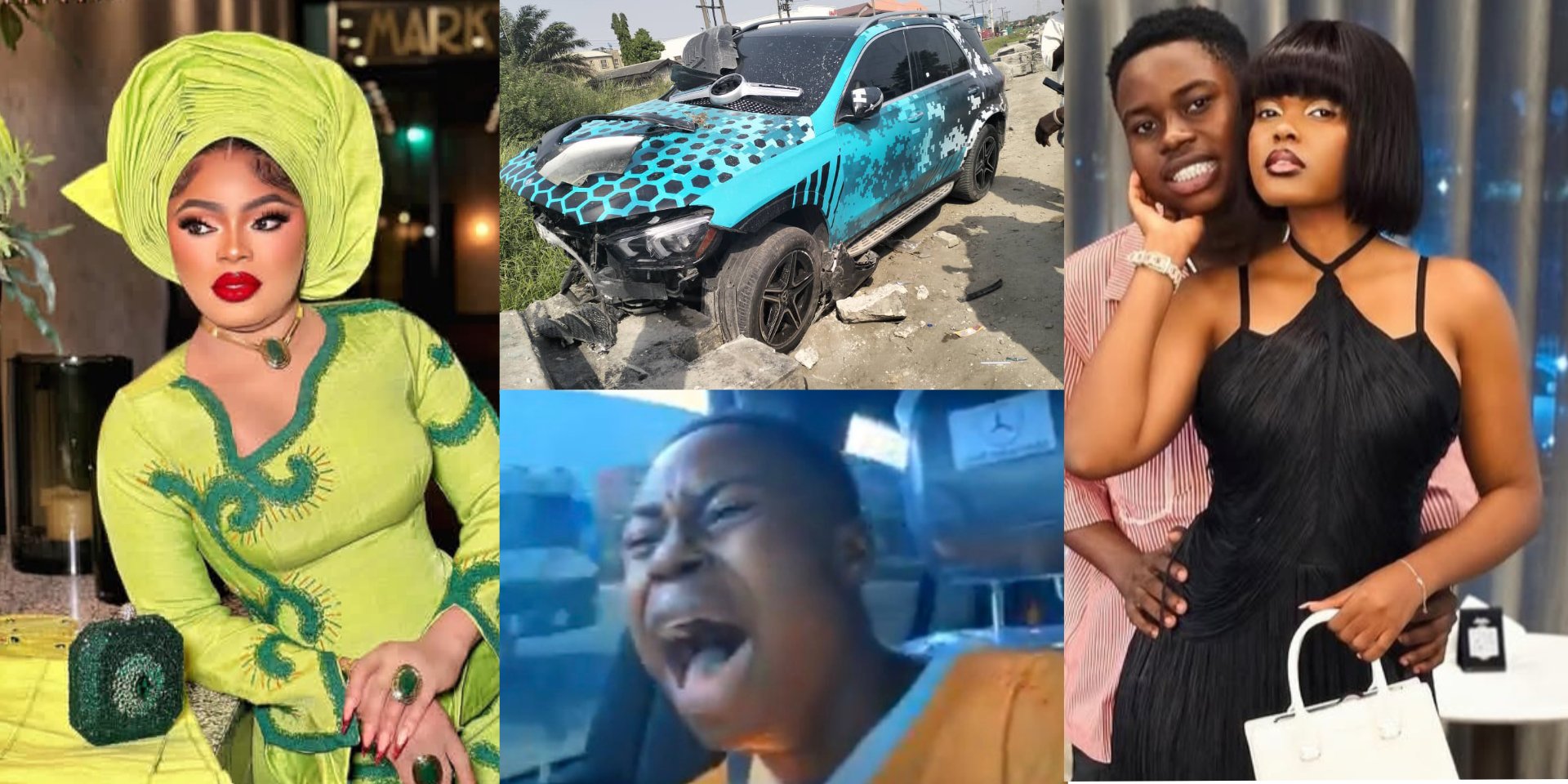 'Peller, I’m coming to Nigeria to slap you,' Bobrisky reacts to Peller's crash
