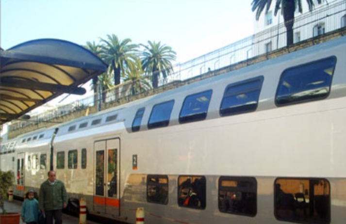 Train in Morocco 