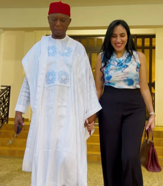 Ned Nwoko lauds other wife Laila, amid marital controversy