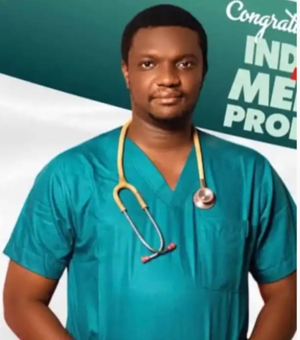 Abducted Edo State-based medical doctor, Abu Ibrahim Babatunde.