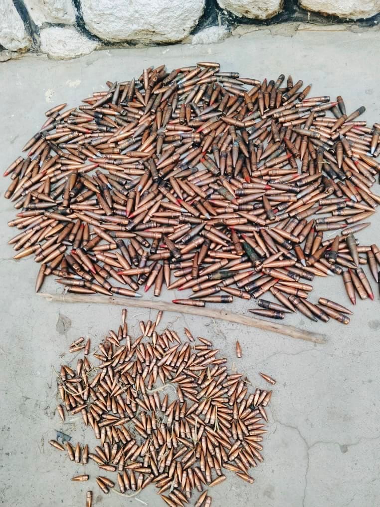 Borno Police described the discovery of the hidden cache of ammunition in Maiduguri, described as a major security breakthrough