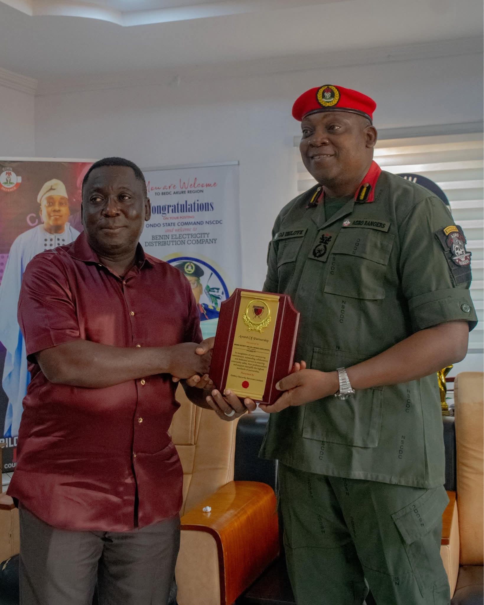 the State Commandant of the Nigeria Security and Civil Defence Corps (NSCDC), Mr. Oluyemi Ibiloye.