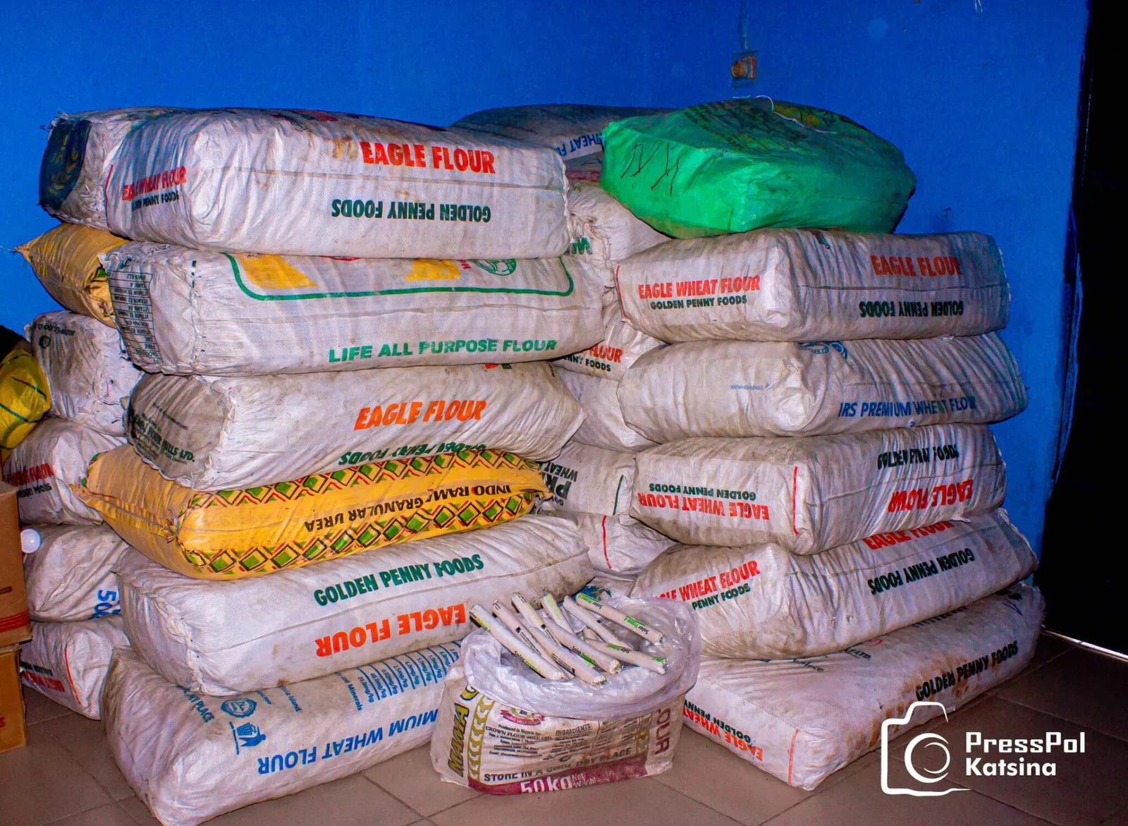 Police said said the car was intercepted with its deadly cargo in Daura, Katsina on Jan. 7 during intelligence-led stop and search operation