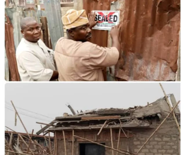 The two-storey building collapsed at Adegbola area of Akure, the Ondo state capital on Tuesday afternoon, leaving many site workers injured.