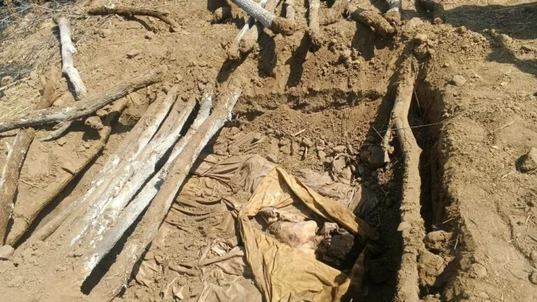 According to the Army, the discovery of the mass grave exposes the scale of terrorist casualties in the ongoing operations by troops