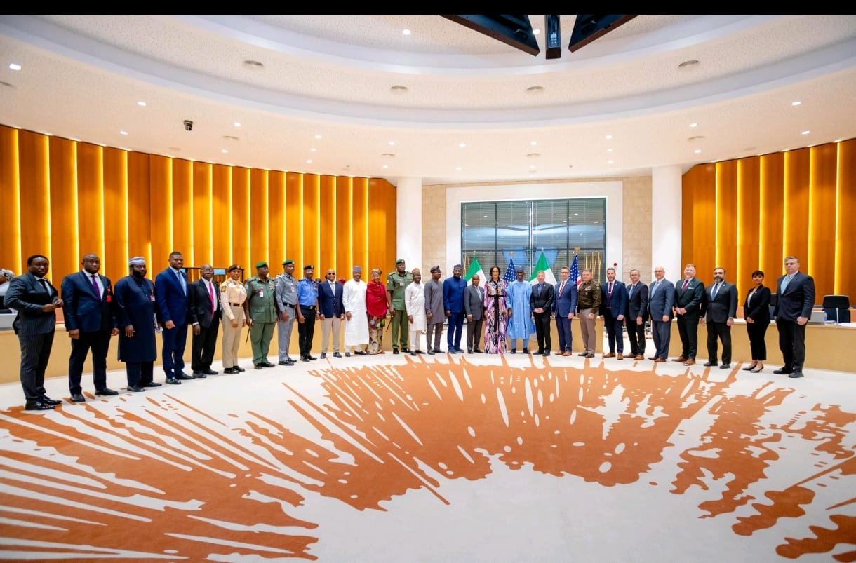 US-Nigeria working group members during the meeting in Abuja