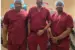 The team of Surgeons that carried out the first female Robotic Surgery at TPC, Lagos: From left: Consultant Gynaecologist, Lagos State University Teaching Hospital, LASUTH, Prof Yusuf Oshodi, The Founder of TPC, Lagos, Prof Kingsley Ekwueme and UK-based, Consultant Gynaecologist, Mr Olaolu Alalade