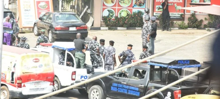 LP's Secretary in Alimosho Lagos, Moses Akujuobi, explained that plans for open defections of members to ADC was early stopped by the police