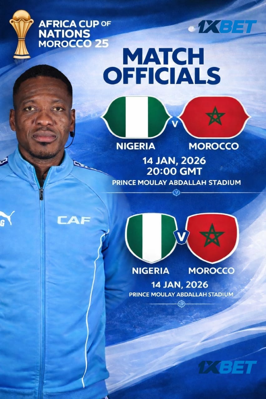 All you need to know about Ghana’s Daniel Nii Ayi Laryea, appointed to officiate Nigeria vs Morocco