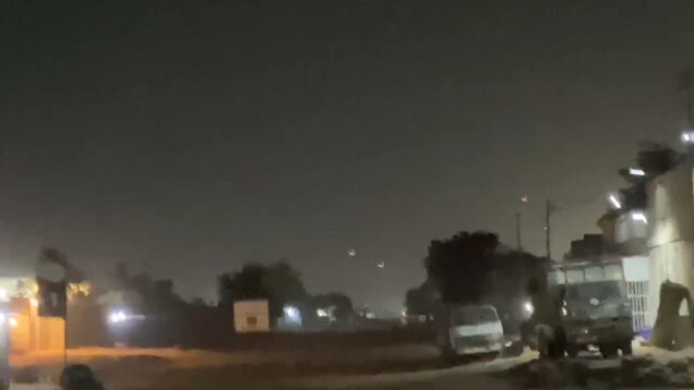 Gunf!re, explosi0ns rock Niamey airport in Niger Republic(Video)