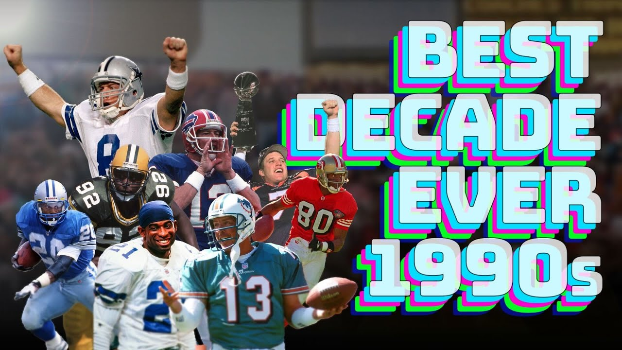 The most important decades in the history of the NFL