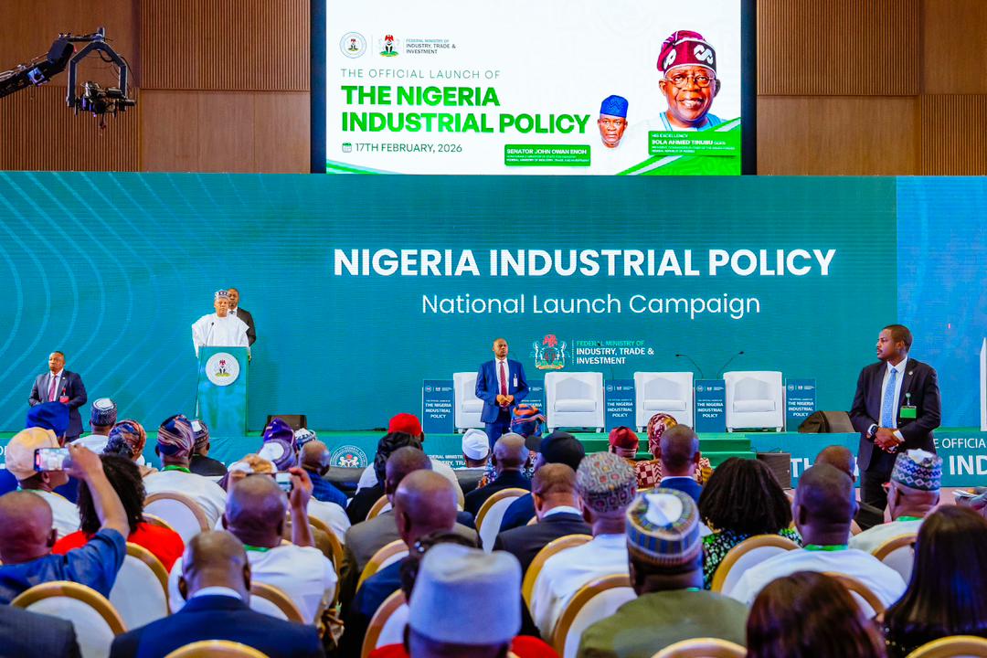 Tinubu launches Nigeria Industrial Policy 2025, demands speedy implementation