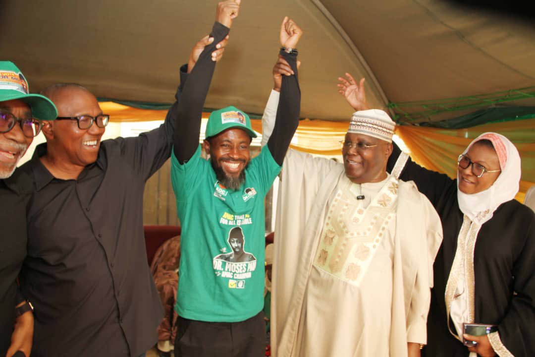 Former VP Abubakar Atiku encourages voters to come out in large numbers to vote for ADC candidates in the FCT Area Council election.