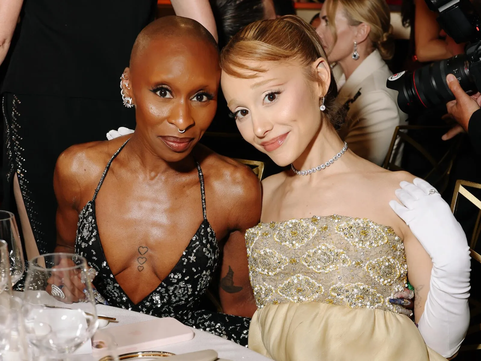 Cynthia Erivo and Ariana Grande