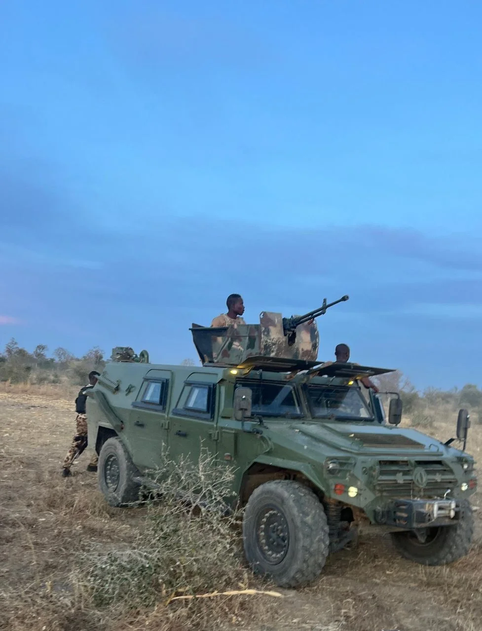 The operation followed a failed midnight attack by ISWAP fighters on the Forward Operating Base, Auno Borno State on Feb. 5