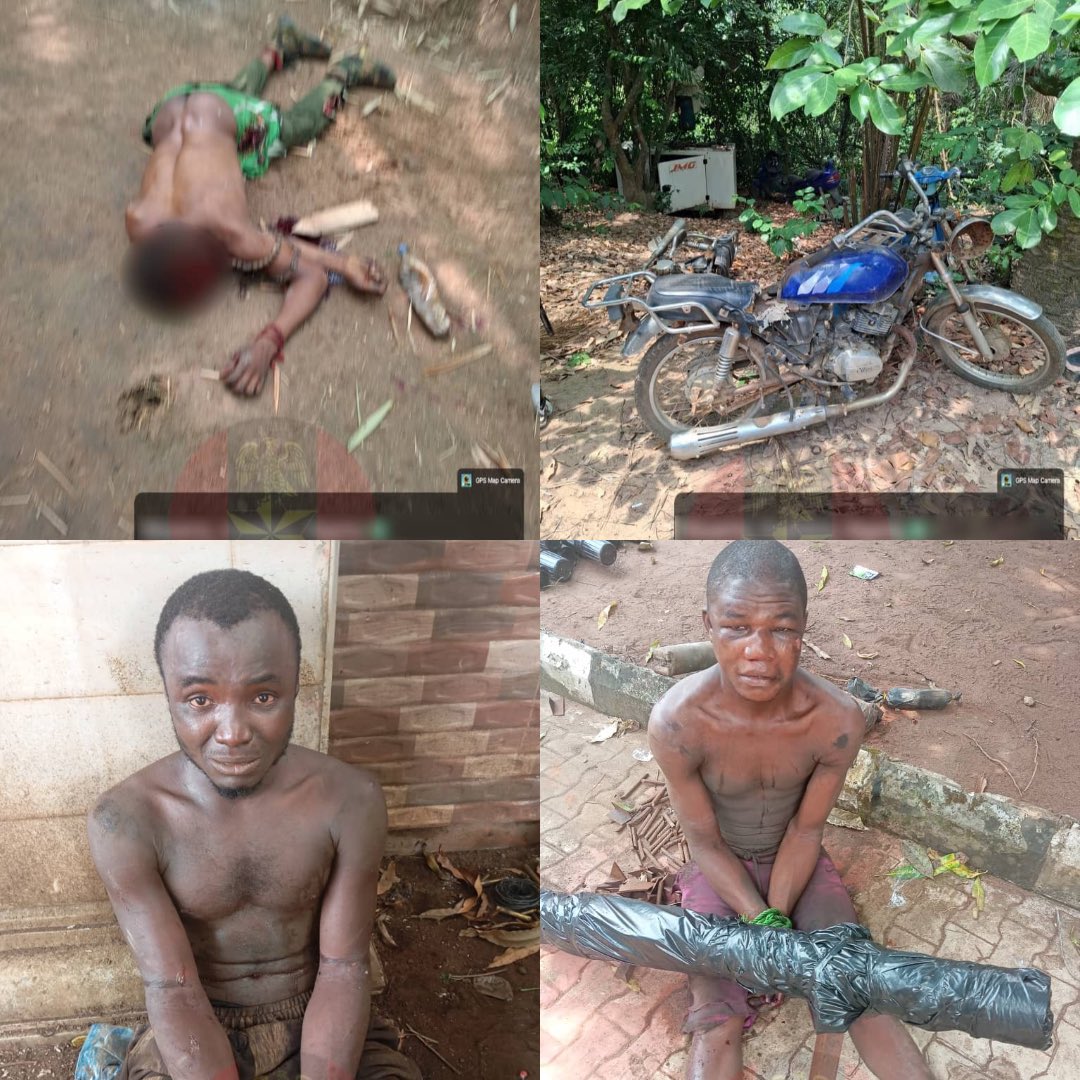 Security operatives dismantle ESN)/IPOB supreme headquarters in Mother Valley in Nkwere area of Anambra in a coordinated ground assault