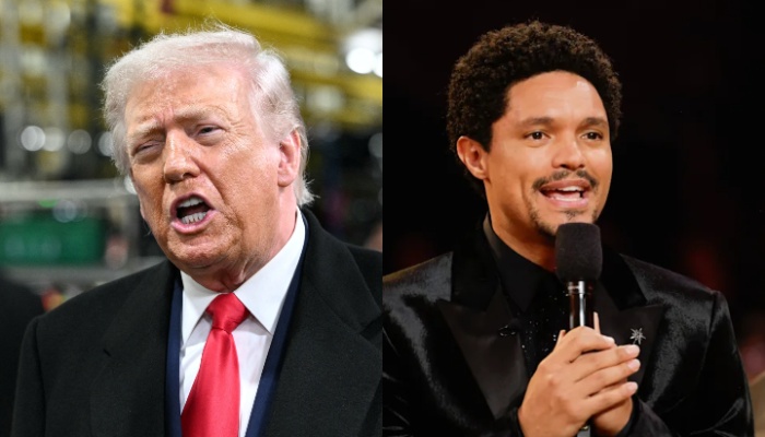 Trump and Trevor Noah