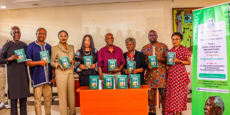 Students, family members gather at University of Lagos for book presentation to mark 5th anniversary of passing of renowned writer, J.P Clark