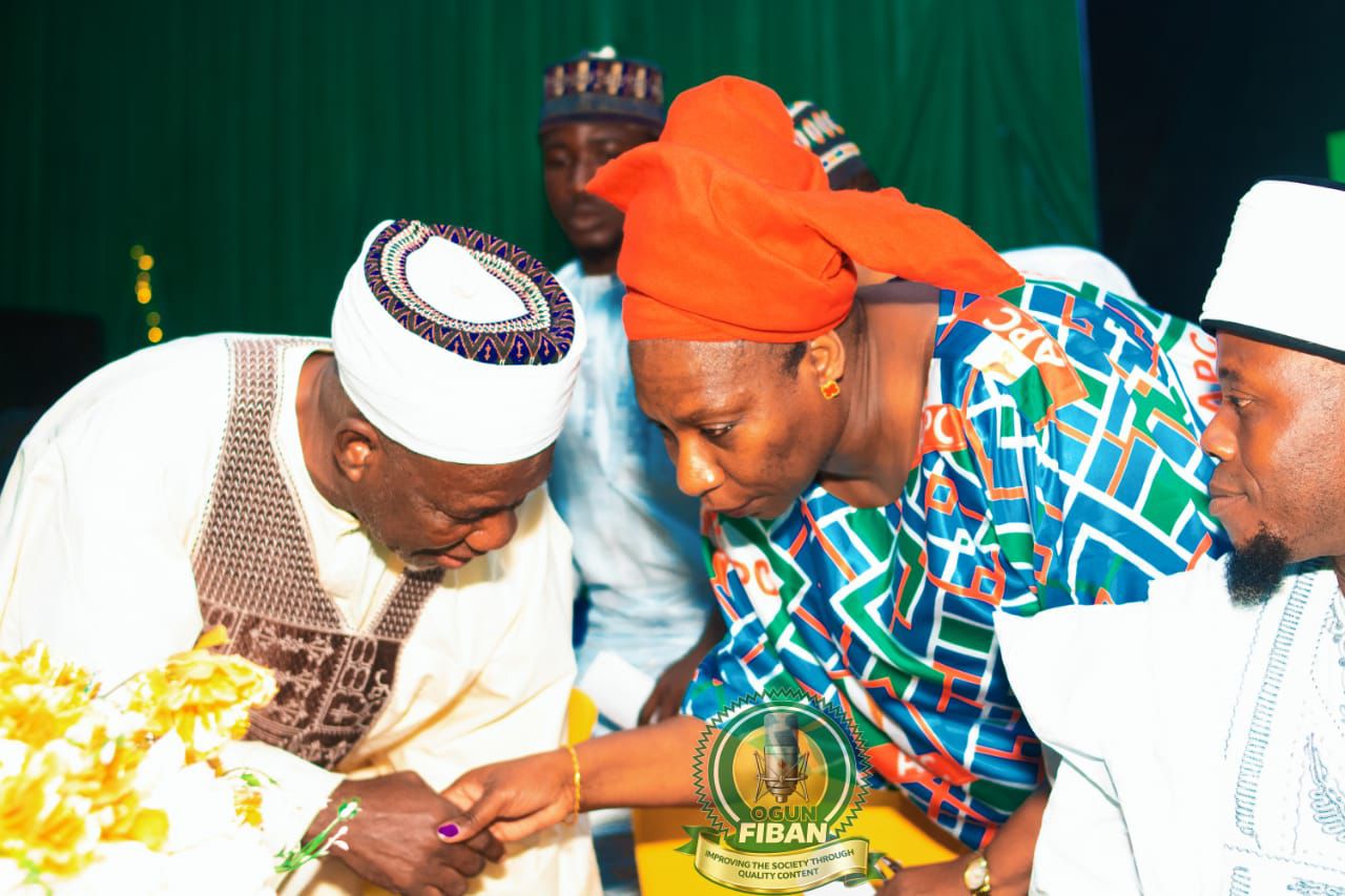 Senator Iyabo Obasanjo and Sheik Abdulfatai Raji