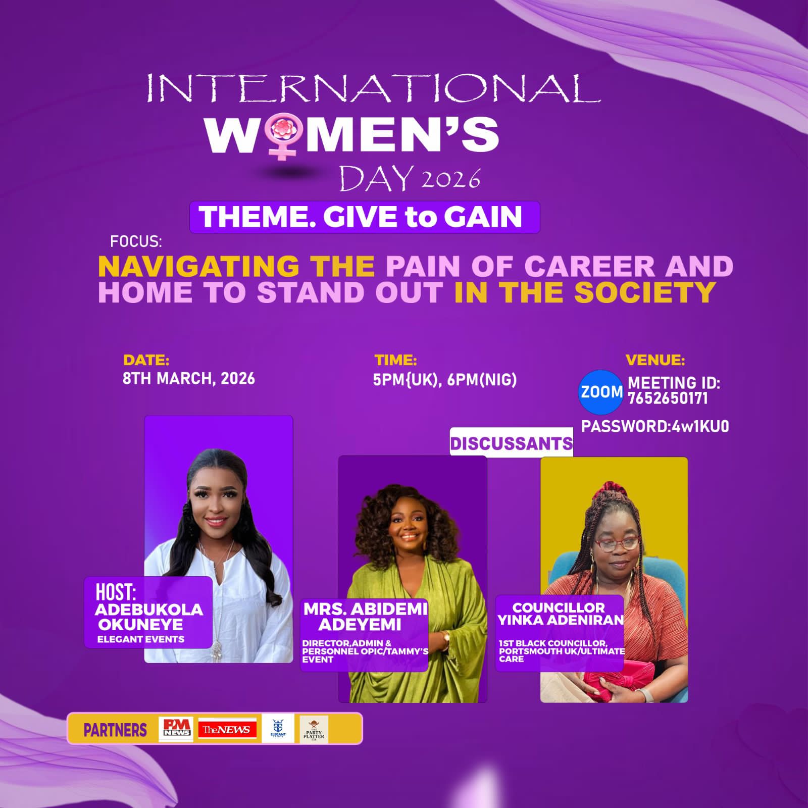 Participants at 2026 International Women's Day event urge women around the world to give their utmost attention in raising their children