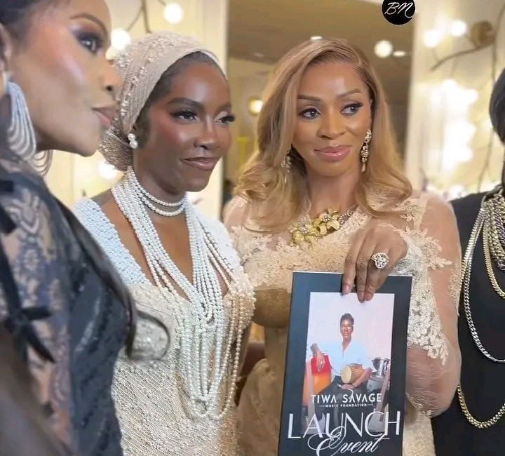 Tiwa Savage and Sade Okoya -